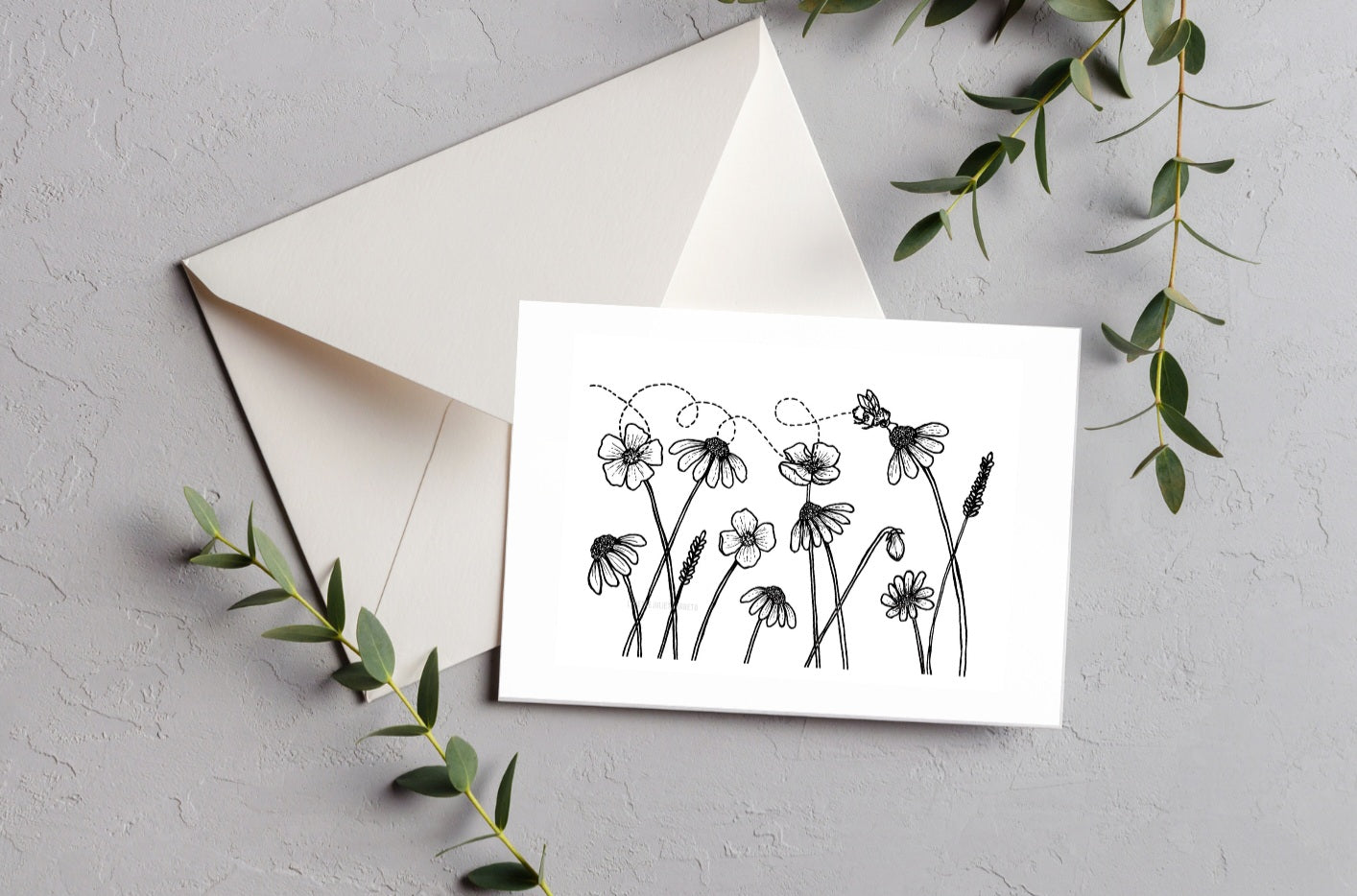 Meadow greeting card