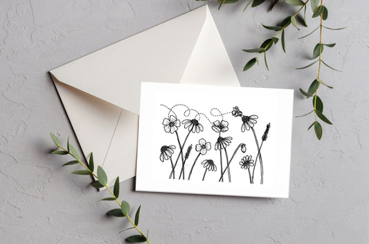 Meadow greeting card