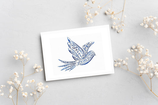 Peace, Love, & Joy - Dove sticker