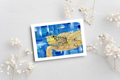 Geoff - Sea turtle sticker