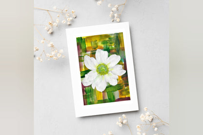 Anemone postcard